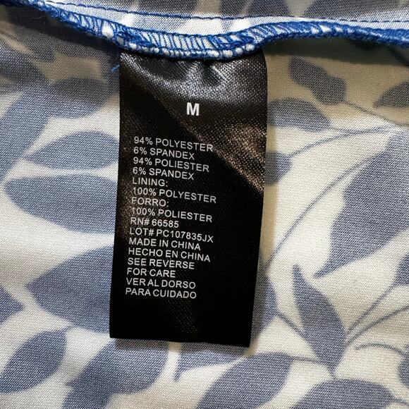 Perceptions Sleeveless Ruched Waist Floral Midi Dress M Feminine Colorful Summer - Picture 9 of 10